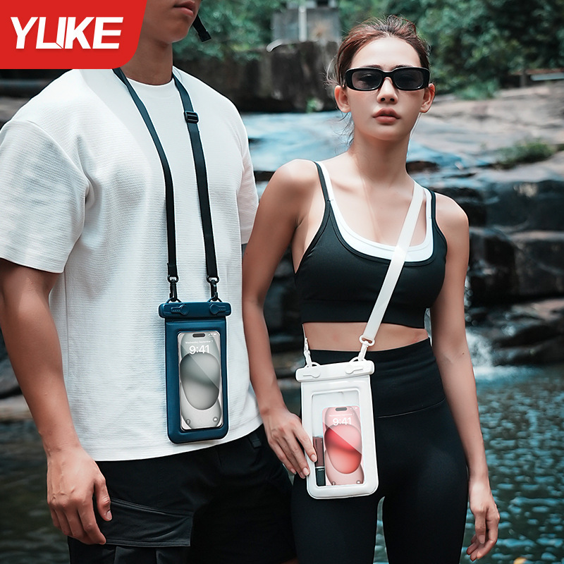 Mobile Phone Waterproof Bag Touchscreen Photographable Swimming Drifting Sealed Dust-proof Bag Transparent Protective Cover for Takeaway Rider Mobile Phone Waterproof Bag Touchscreen Photographable Swimming Drifting Sealed Dust-proof Bag Transparent Protective Cover for Takeaway Rider