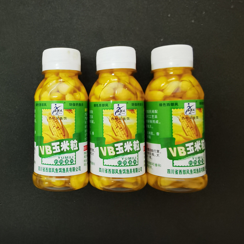 West Wind vb granos de maíz cebo de pescado granos de maíz tierno carpa cebo de pescado azul pesca salvaje maíz gancho granular cebo de pescado