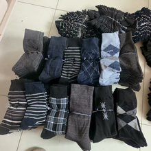 日本外贸尾货高筒男袜简约时尚透气吸汗亲肤干爽棉柔舒适现货批发