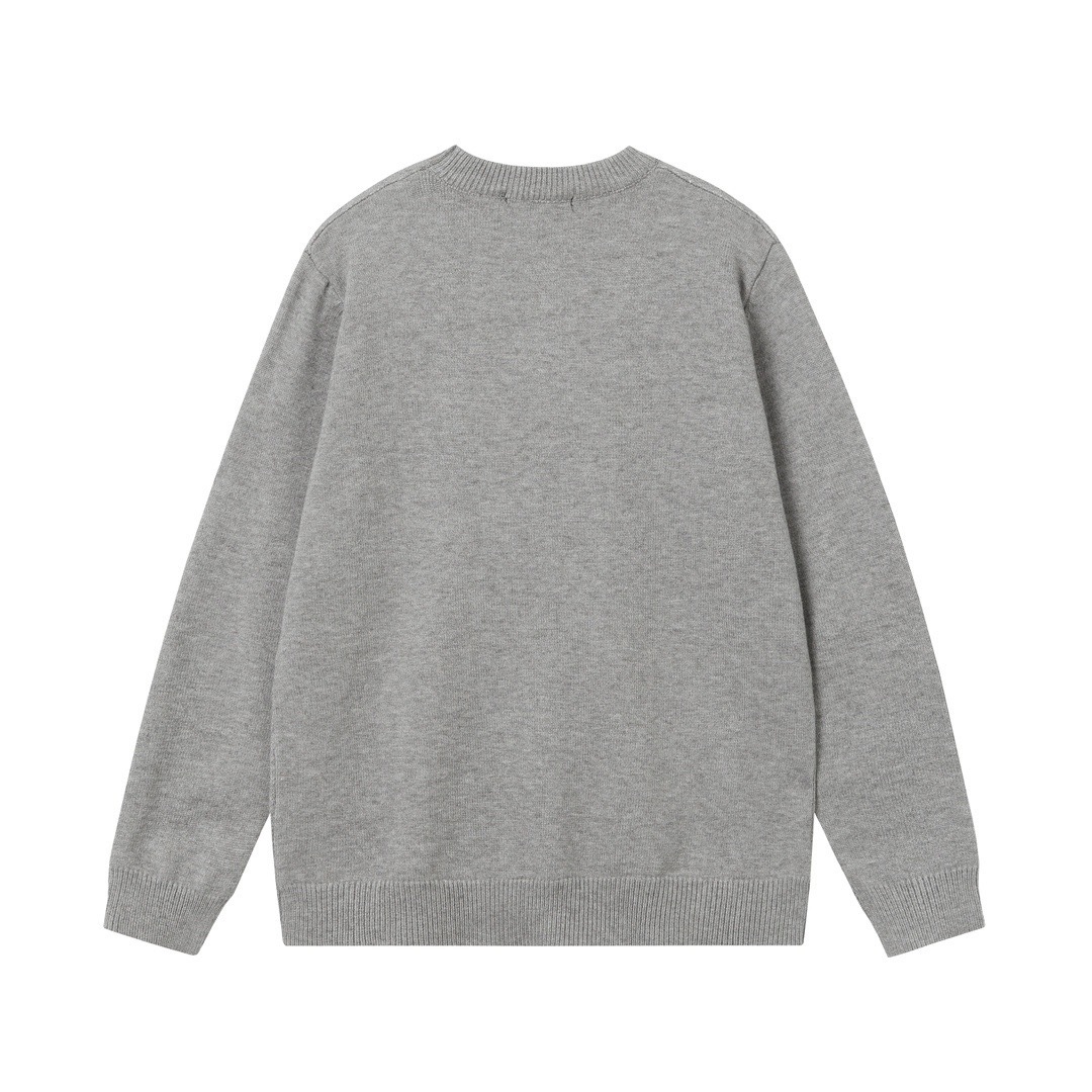 천장 독 홈 버전 당나귀 홈 새로운 스키 시리즈 INTARSIA CREWNECK 로고 남성과 여성의 니트 베이스 스웨터