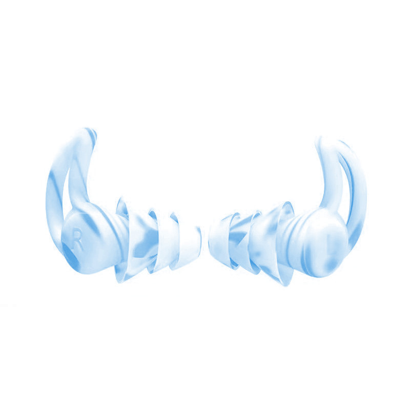 Aleta de tiburón tapones para los oídos de silicona Mute sueño tapones para los oídos reducción de ruido tapones para los oídos a prueba de sonido impermeable natación al por mayor anti-ruido