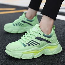 运动鞋男款秋季2023新款时尚厚底休闲跑步鞋冬季潮牌户外防滑男鞋