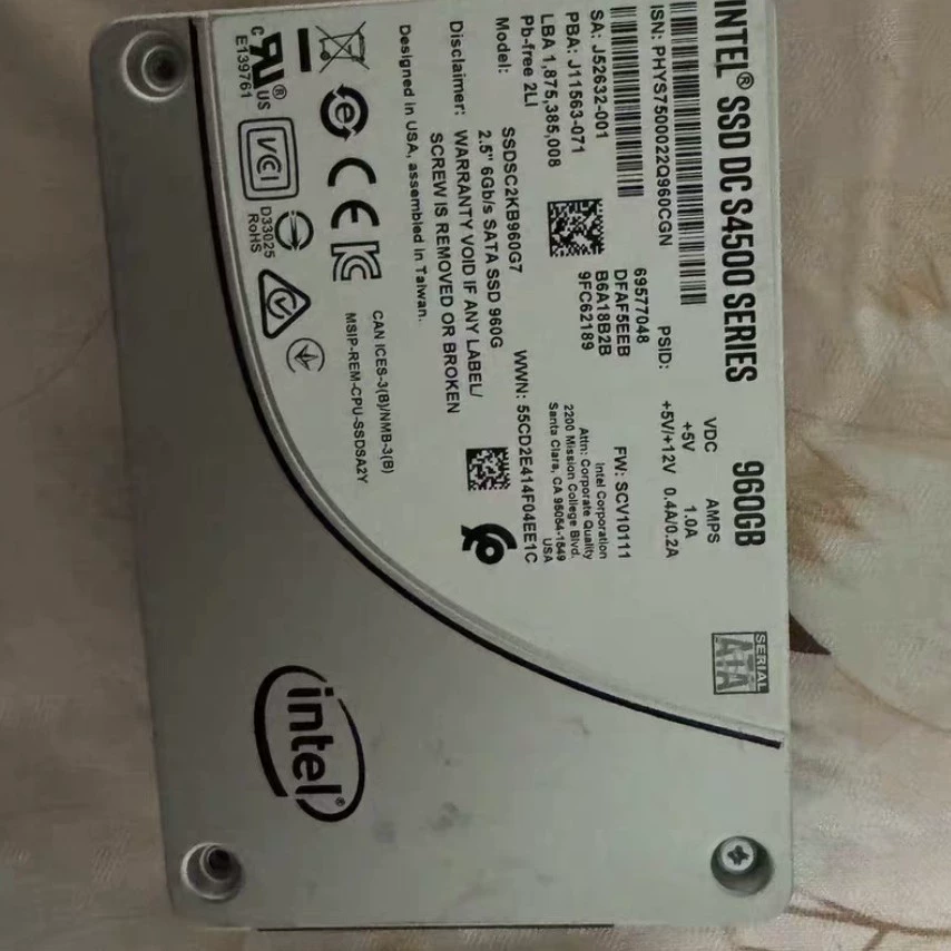 S4510 твердотельный накопитель 960ГБ