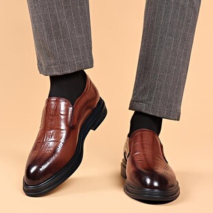 H 96579 Slip On Oxford Shoes Ӣ����ƤЬ �W���羳���R�d