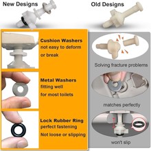 座便器马桶盖781 376配件安装固定螺丝l螺栓2.8-3.2厘米垫片