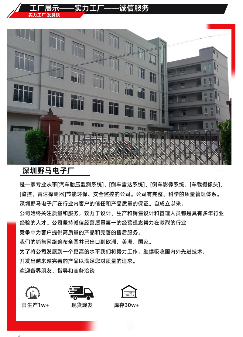 Reversing Rear View High-Definition Night Vision Car Image Ahd Universal Car Panoramic Track Ccd Camera 12 Lights