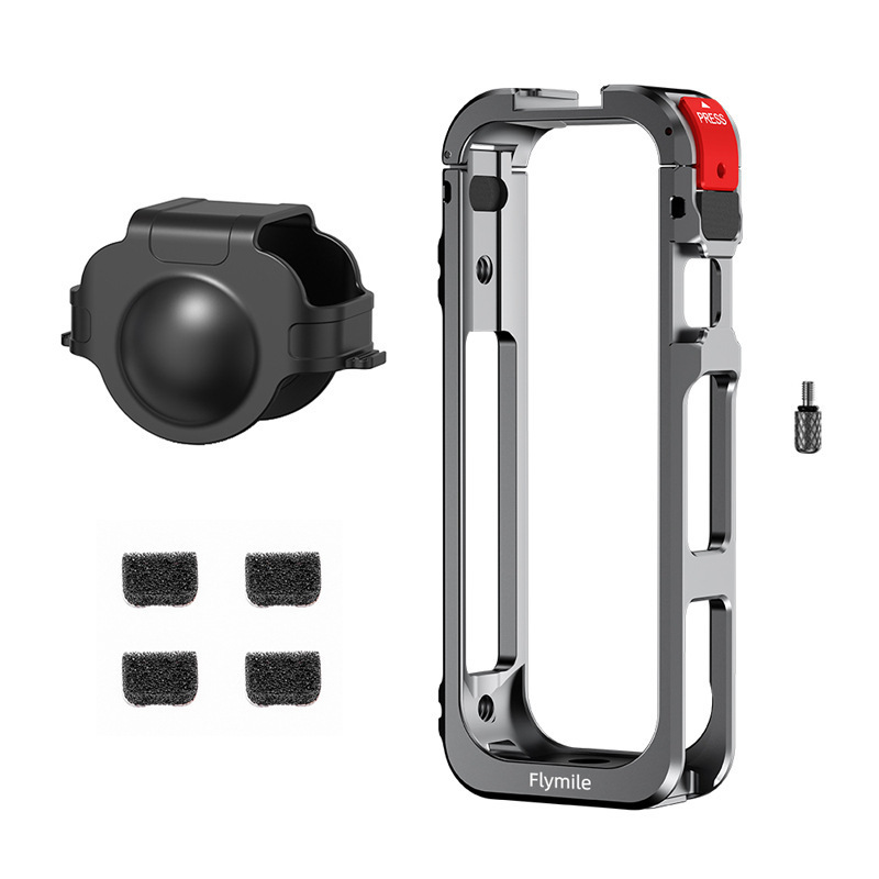 Flymile适用影石Insta360 X5兔笼保护边框全景运动相机防护壳配件|undefined