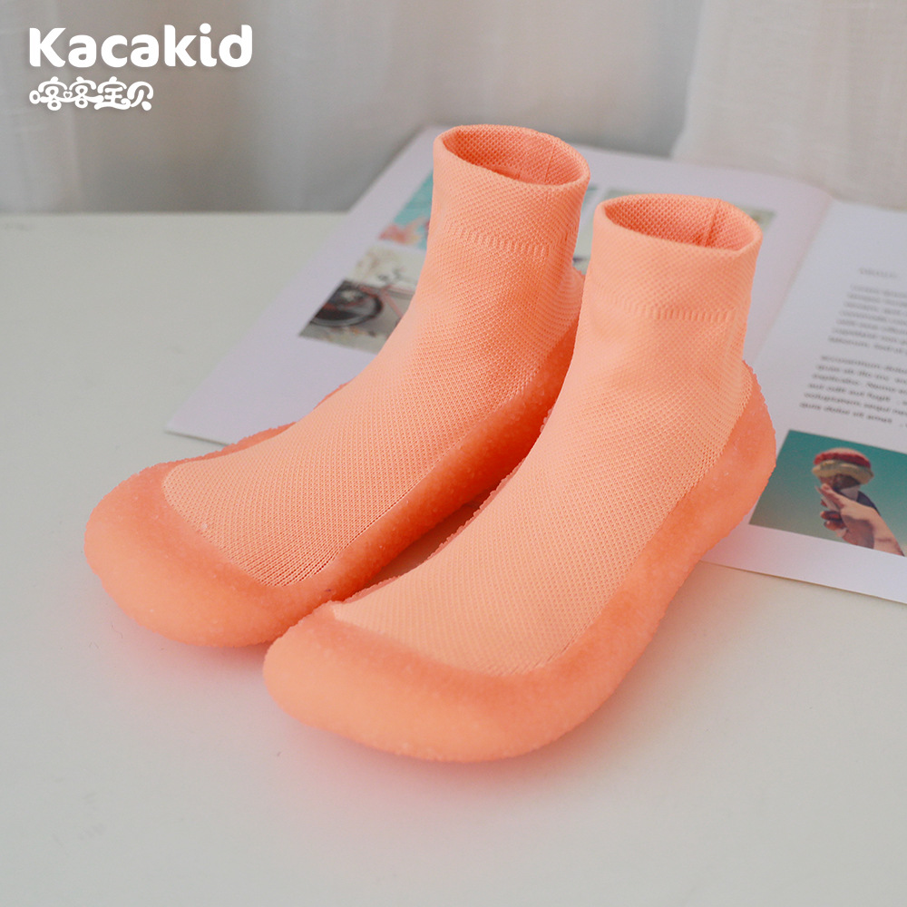 Zapatos de yoga para interiores, zapatos multifuncionales para niñas para bailar y hacer ejercicio, antideslizantes, anticaída, zapatos deportivos silenciosos, zapatos de playa familiares para niños