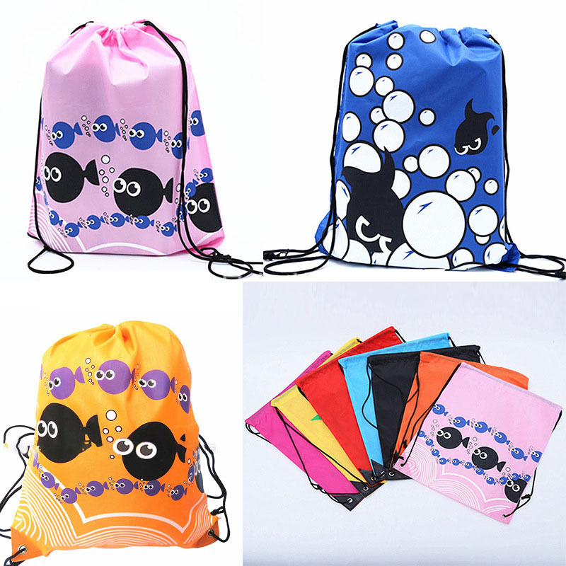 Drawstring Bag Clothing Outdoor Storage Bag Beach Swimming Training Drawstring Pocket Outdoor Large Capacity Foldable Waterproof Bag