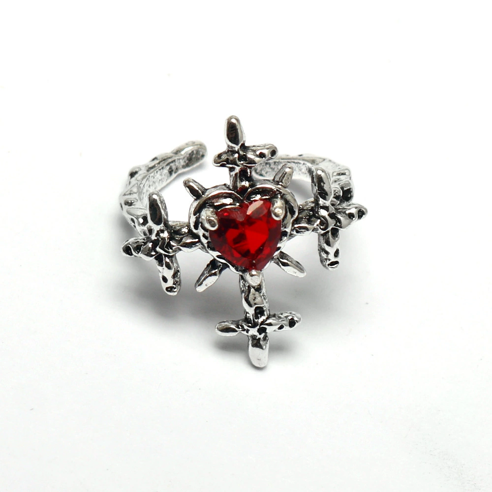 Accessory, ring, angel wings, European style, Gothic