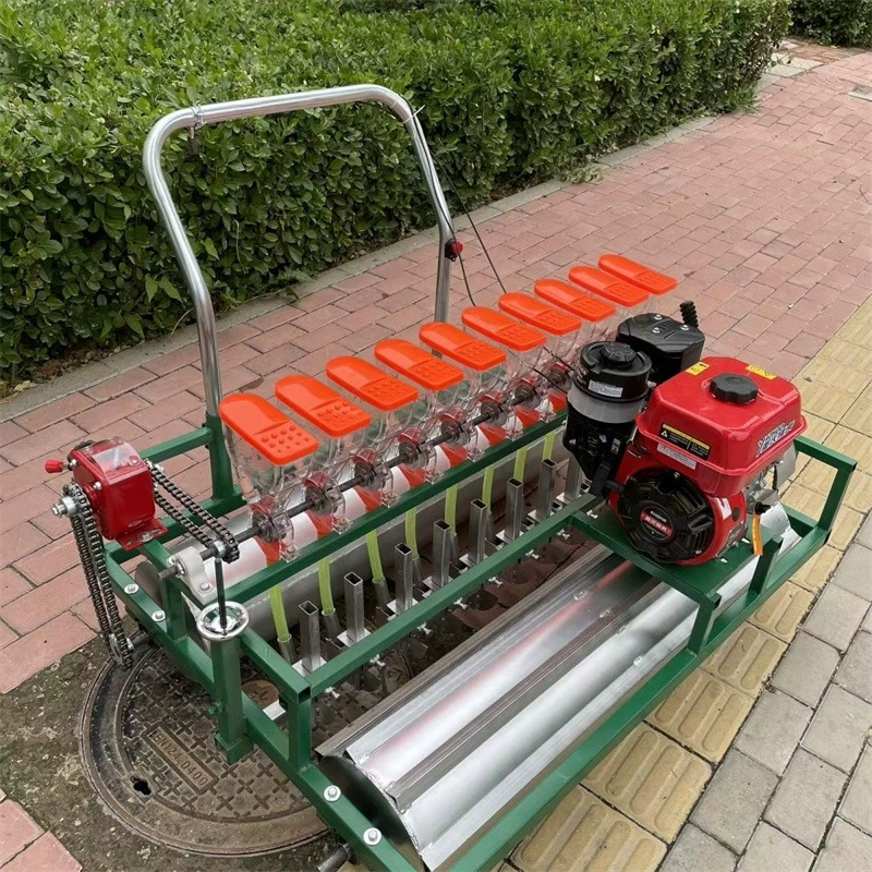 Спотовая поставка рафинированной сеялки луковый кориандр шпинат пещерная машина многофункциональная травяная посадочная машина