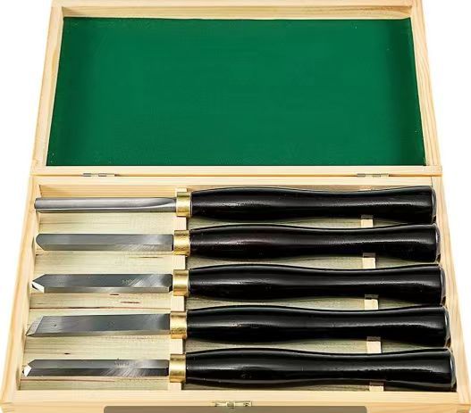 5PC 중간 빨간색 핸들 선회 도구