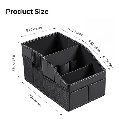 Layered Storage Box, Multi-Functional: Car storage bag/box