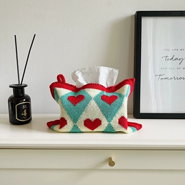 围巾;布艺纸巾盒;毛衣