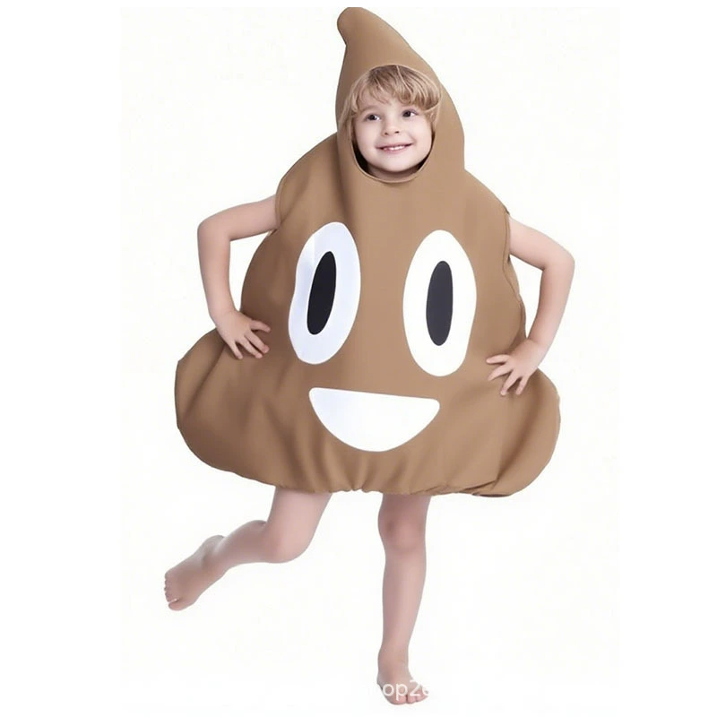 Костюм для косплея на Хэллоуин: забавный наряд в виде калов, креативный костюм в форме калов для вечеринок на кампусе, розыгрыш, костюм-какашок