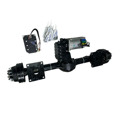 Rear axle axle with high-power AC