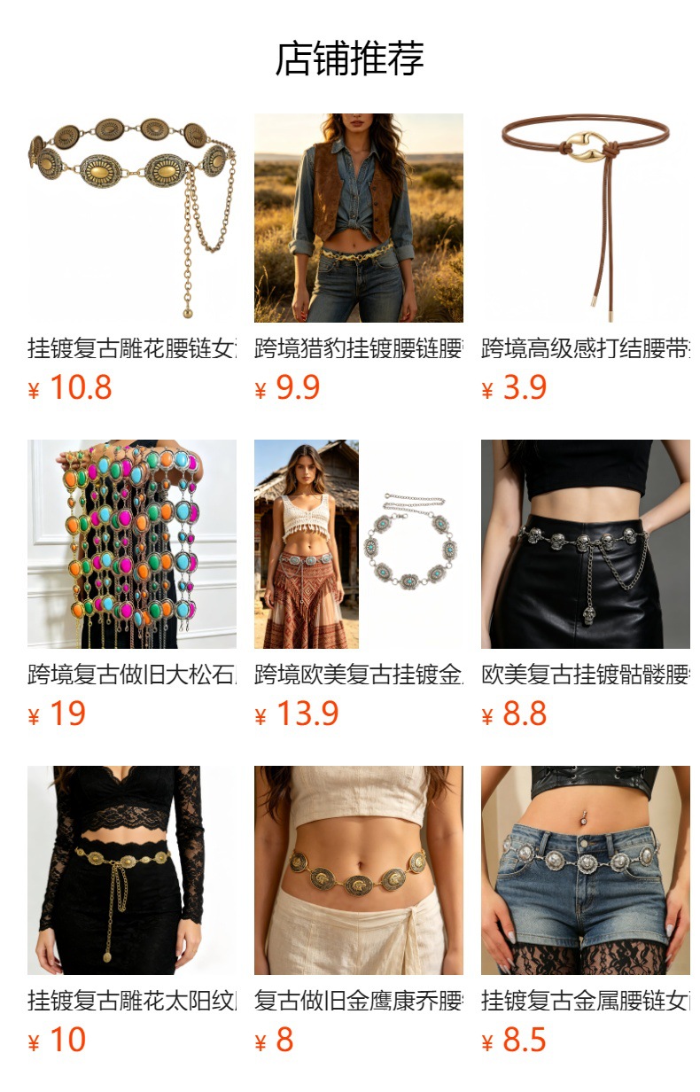 预览状态下无法点击,发布后,可点击跳转到对应的商品页面