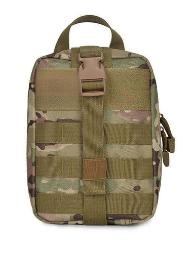 Tactical medical kit Outdoor emergency kit Tactical MOLLE waist bag tool and medicine kit Portable carrying storage bag