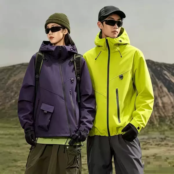 New large size men's jacket 190kg plus size hooded coat for big and tall men, loose fit, windproof and waterproof