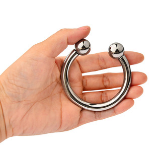 25 New Metal Weight-Bearing Ring Adult Sex Toys Foreskin Resistance C Ring Removable Large Root Ring