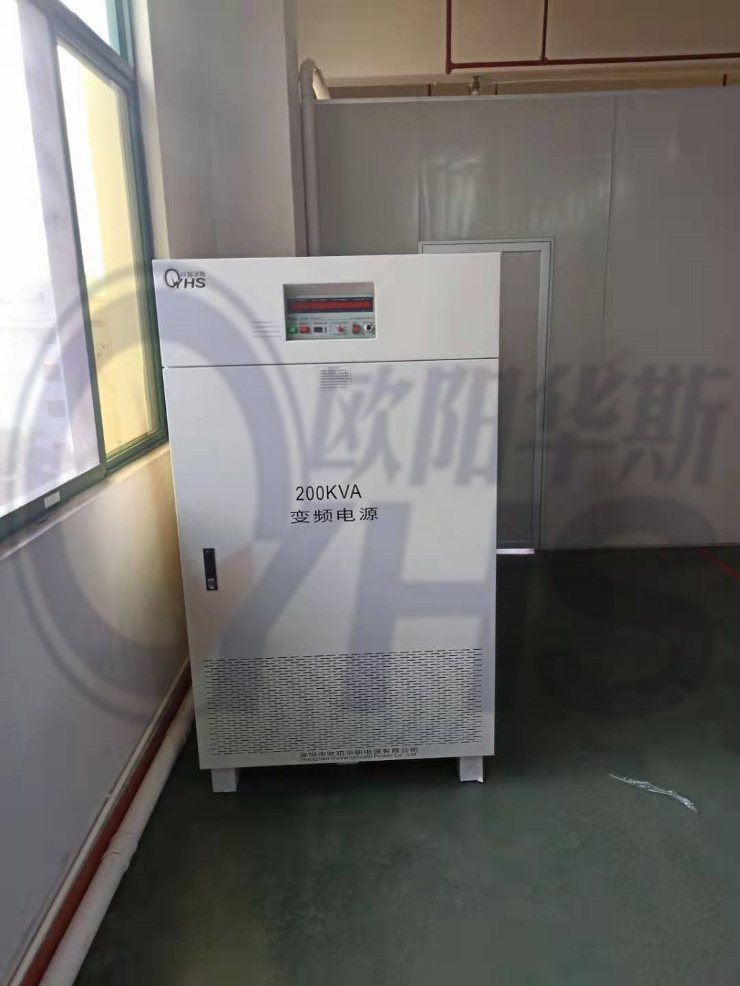 �Ͽͻ��ع�����200KVA��Ƶ��Դ|֮ǰʹ������100KVA��Ƶ��Դ