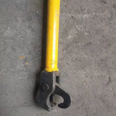 FG-60型铁路翻轨器羊角撬棍支持  钢轨翻转器矿用手动翻轨器