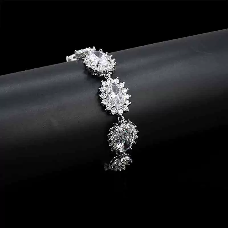 Зажигательная благородная Zirconium для невесты, украшение, набор, цепочка, китайский стиль, Aliexpress