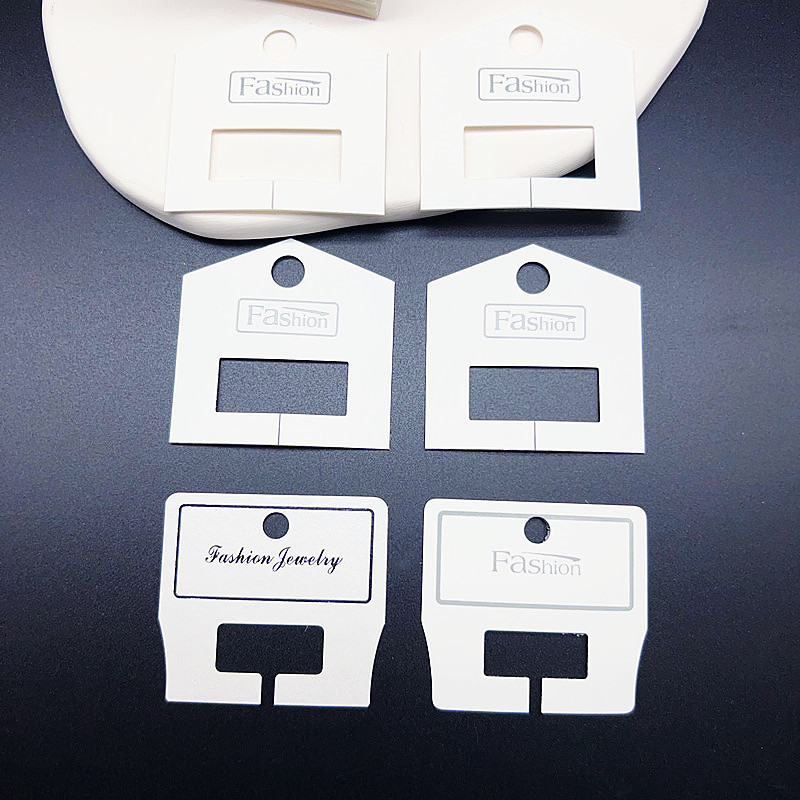 5 * 4.5 tarjeta de agarre tarjeta de papel tocado tarjeta de plástico PVC tarjeta de agarre tarjeta de pescado perla joyas populares embalaje universal