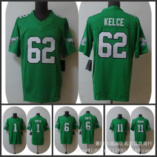 Nfl Jersey Falcons Third Generation New Jersey 62 6 11 No. 1 Embroidered Football Jersey Supports Drop Shipping