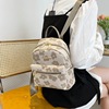 Capacious trend backpack, one-shoulder bag, Korean style