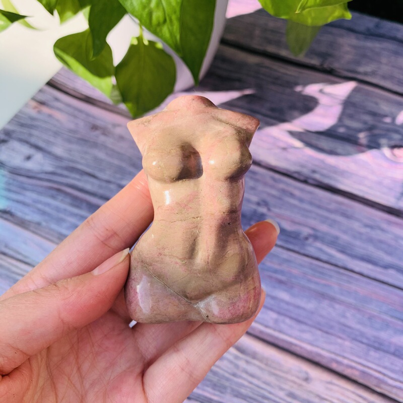 男模女模天然水晶多种材质原石雕刻件水晶摆件 图 10