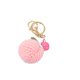 Cute peach key chain peach you happy pendant male and female couples student creative gift companion gift wholesale