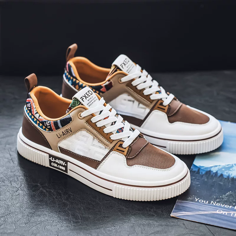 Summer breathable thin trend universal fashionable sneakers for leisure