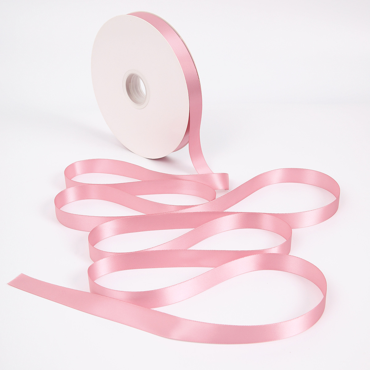 100 yardas de cinta de poliéster de doble cara cifrado cinta de color puro regalo de paquete de flores flores flores