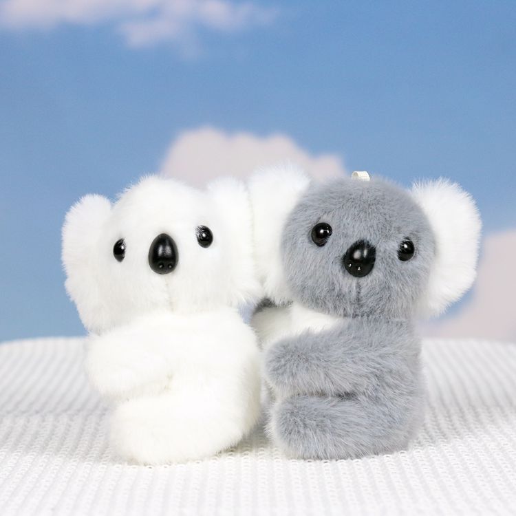 Internet Celebrant Cute Cute Simulation Koala Pendant Cartoon Plush Toy Doll Bag Hanging Doll Keychain Doll