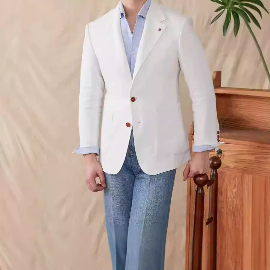 跨境外贸西服套装男士商务休闲西装二件套正装礼服工厂直供