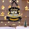 2024 New Year's Day New Year's Eve Party atmosphere laying decorative pendant New year party decoration door hanging hanging