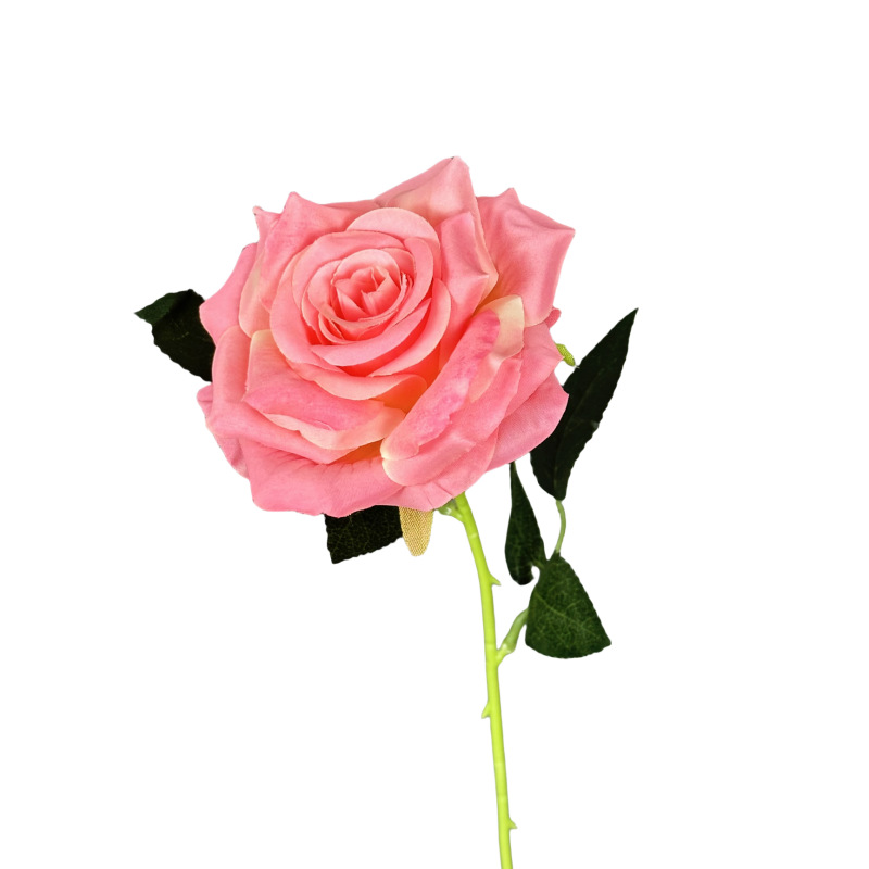 Rosas de diamante de simulación de flores para el hogar decoración de boda props de decoración de flores falsas hechas a mano transfronterizas al por mayor