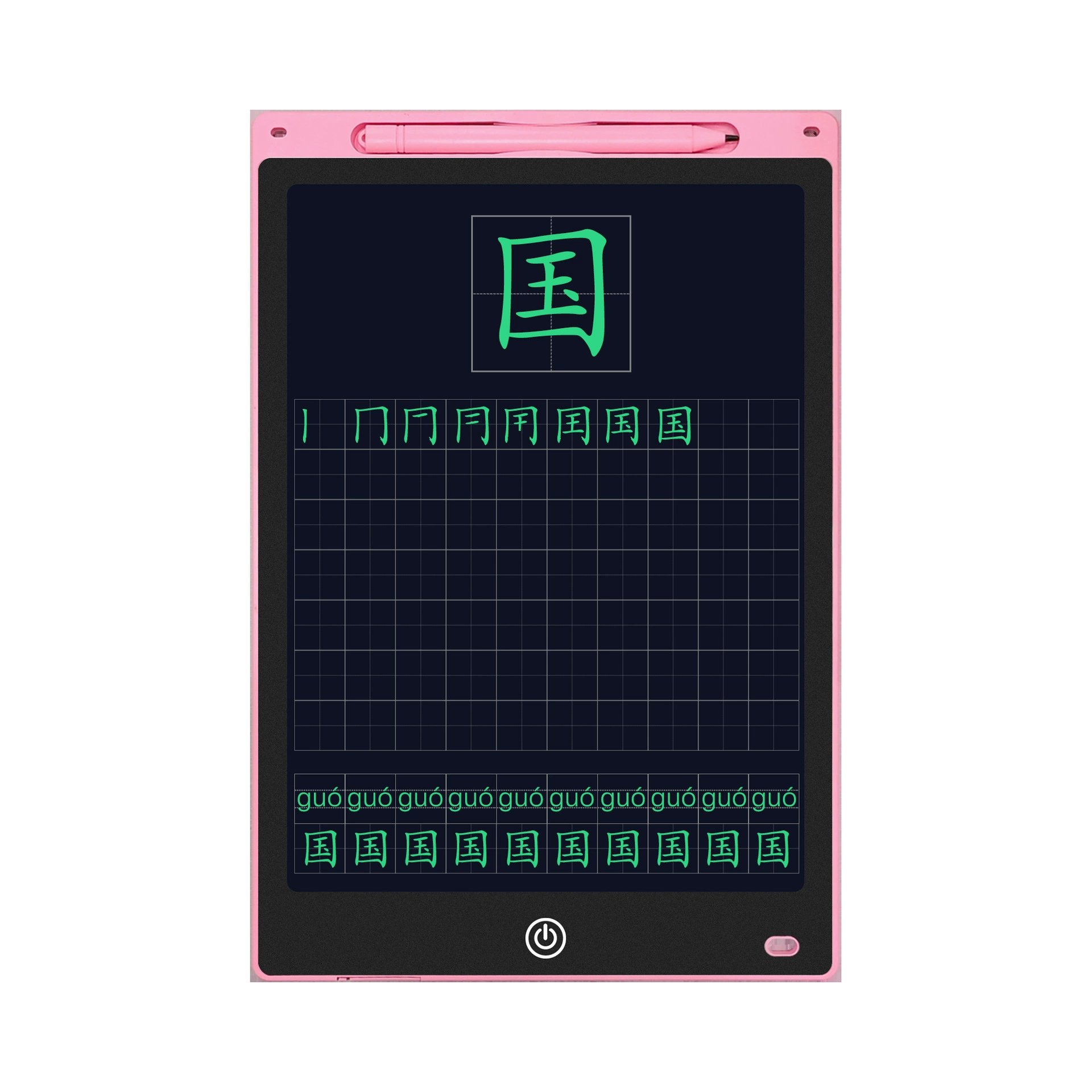 Заготовка фабричной обработки наводная рисовая сетка Tian сетка англ линии LCD планшет для письма LCD доска для рисования детский рисовательный планшет