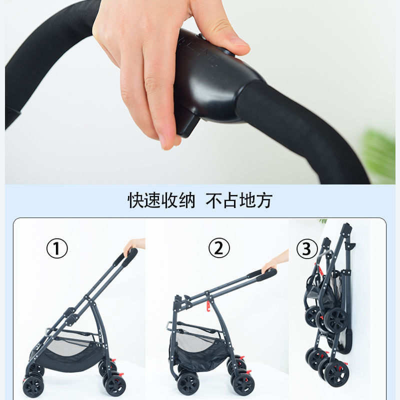 애완 동물 카트 분리 가능한 경량 개 걷는 고양이 중소 개 카트 개 카트 테디 카트