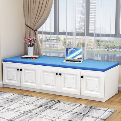 飘窗收纳柜飘窗柜储物柜榻榻米地柜可坐卧室矮柜靠墙柜亚马逊代发