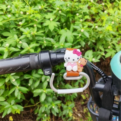 Electric Car Hook Front Other Electric Vehicle Accessories - hello-kitty-leather-g-hook-brown