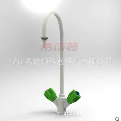 Полный распылительный пластиковый лабораторный однопортовый смеситель для горячей и холодной воды