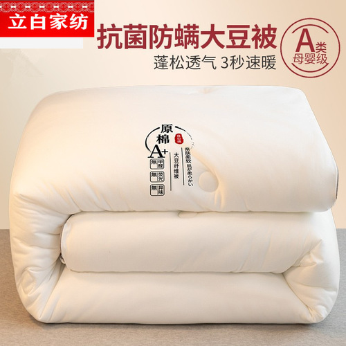 Nantong Class A Maternity Grade Soy Fiber Blanket Pure Cotton Core Soy Fiber Blanket All-Season Blanket Thick Winter Blanket Spring and Autumn Blanket