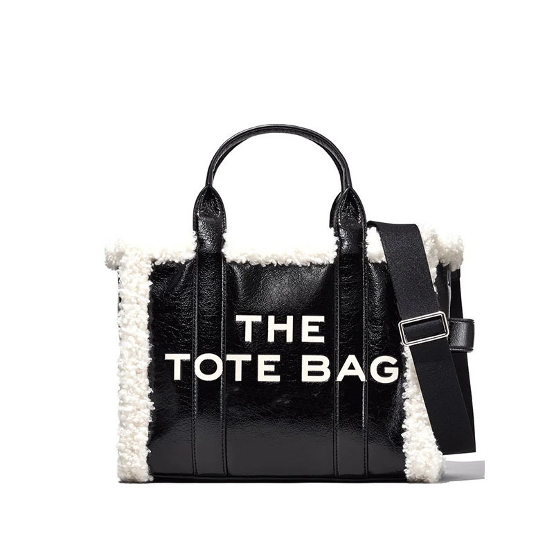 Handbag Women's Niche Design Fur All-match 2022 New Fashion High-end Texture Commuter Shoulder Tote Bag