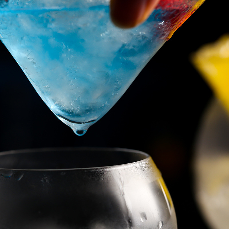 Coctel de cristal con el mismo tipo de taza de cóctel de cristal, taza molecular de margarita, taza de vidrio de personalidad creativa, taza de martini