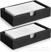 木质纸巾盒长方形一次性毛巾餐巾纸盒桌面化妆品香水整理盒抽纸盒