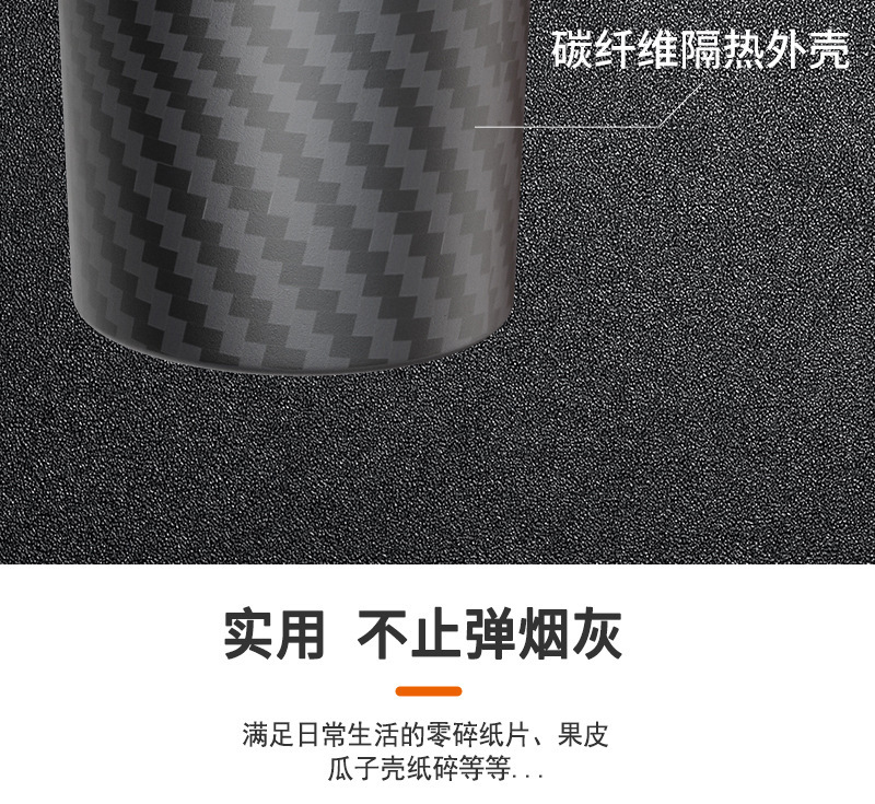Factory Wholesale Multifunctional Car Ashtray with Lid, Car Ashtray for Both Car and Home Use