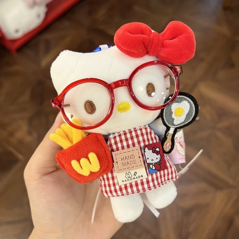 网红爆款kitty换装HelloKitty正版钥匙扣装饰少女感可爱风挂件|undefined