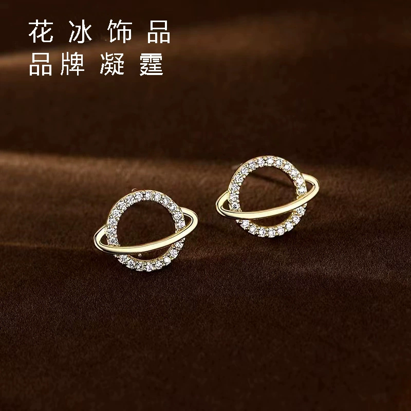 Серебряная игла, высококачественные ретро серьги, серебро 925 образец, стиль высокого качества, французский ретро стиль, опт